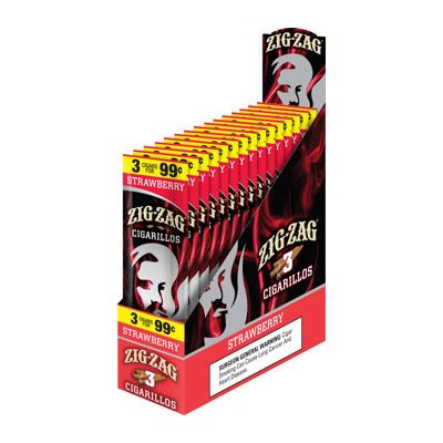 ZIG ZAG CIGARILLOS STRAWBERRY 3 / 99