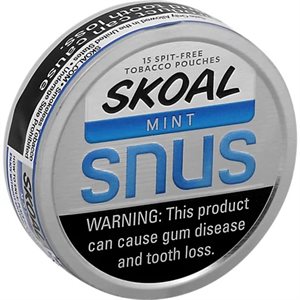 SKOAL SNUS MINT CAN