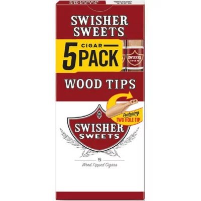 SWISHER WOOD TIP 5PK / 10