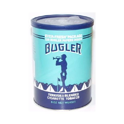 BUGLER TOBACCO CAN 6OZ