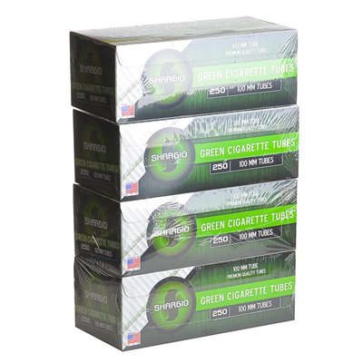 SHARGIO TUBE GREEN 100 4CT