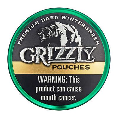 GRIZZLY POUCH DARK WINTER 5CT