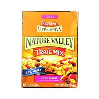 NATURE VALLEY CHEWY FRUIT / NUT 16CT