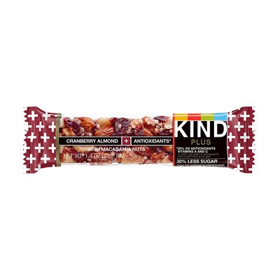 KIND BAR CRANBERRY ALMOND 12CT