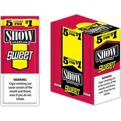 SHOW CIG SWEET 5 FOR $1 15CT