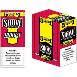 SHOW CIG SWEET 5 FOR $1 15CT