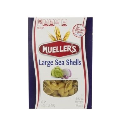 MUELLER SEA SHELLS 16OZ EA