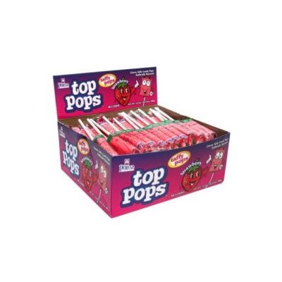 DORVAL TOP POPS STRAWBERRY 48CT