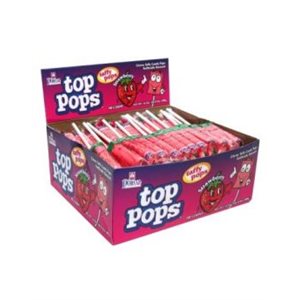 DORVAL TOP POPS STRAWBERRY 48CT