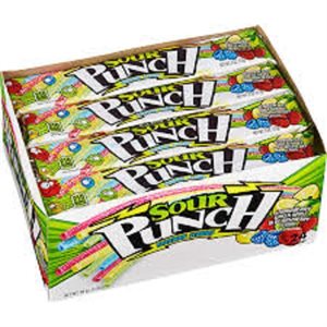 SOUR PUNCH RAINBOW 24CT