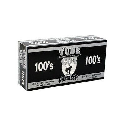 GAMBLER TUBECUT 100mm SILVER TUBES