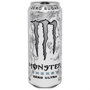 MONSTER ENERGY ZERO ULTRA WHITE 24CT