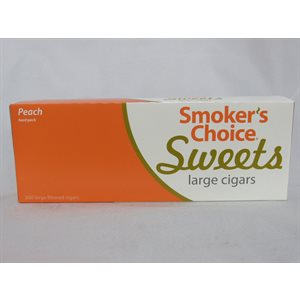 !SMOKERS CHOICE SWEET PEACH 100 BX