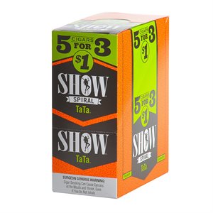 SHOW CIG TATA 5 FOR $1 15CT