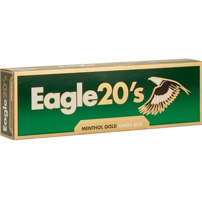 EAGLE 20S MENTHOL GOLD BOX KING