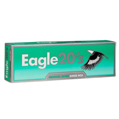 EAGLE 20S MENTHOL SILVER BOX KING