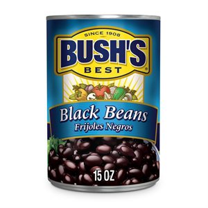 BUSHS BEST BLACK BEANS 15OZ