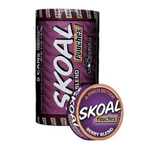 SKOAL POUCH BERRY 5CT