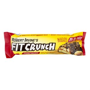 FIT CRUNCH BAR PEANUT BUTTER 12CT