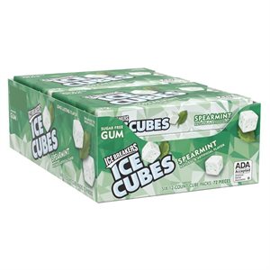 !ICE CUBES PACK SPEARMINT 6CT