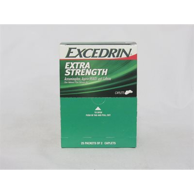 EXCEDRIN EXTRA STRENGTH 2PK 25CT