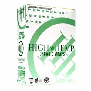 HIGH HEMP ORGANIC WRAPS 25CT