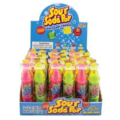 SOUR SODA POP 12CT