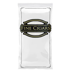 FINE CIGARS ZIPLOCK BAG