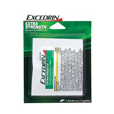 EXCEDRIN CARD 2PK / 6CT