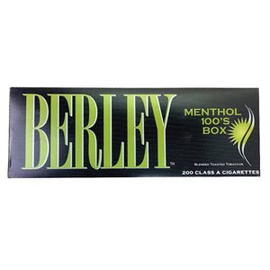 BERLEY MENTHOL 100'S BOX