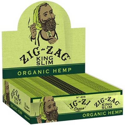 ZIG ZAG PAPERS KING HEMP SLIM 24CT