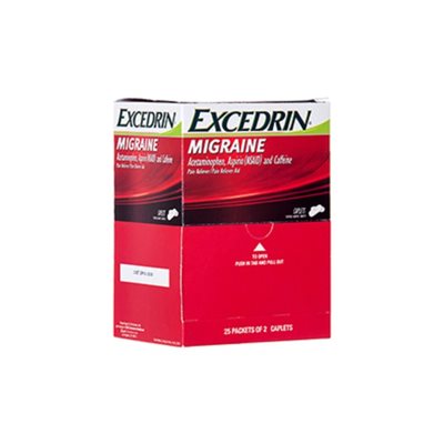 EXCEDRIN MIGRAINE 2PK 25CT