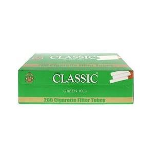 CLASSIC TUBES GREEN 100 5CT