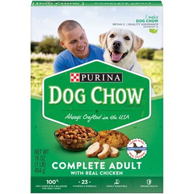 PURINA DOG CHOW COMPLETE BOX 16OZ