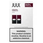 JUUL VIRIGINIA TOBACCO 3% 8 / 2CT