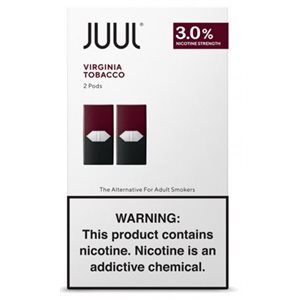 JUUL VIRIGINIA TOBACCO 3% 8 / 2CT