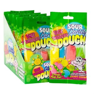 FACE TWISTER SOUR CANDY DOUGH 12CT