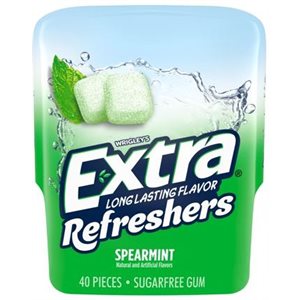 EXTRA REFRESHERS SPEARMINT 40PCS 4CT