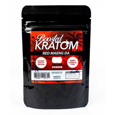 BOOSTED KRATOM 250G POWDER RED MAENG EA