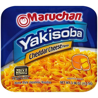 YAKISOBA NOODLES CHEDDAR CHEESE 8CT