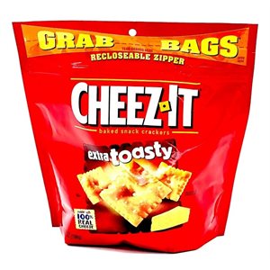 CHEEZ-IT STANDUP BAG EXTRA TOASTY 7OZ