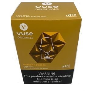 VUSE ALTO GOLDEN TOBACCO POD 5.0% 5CT