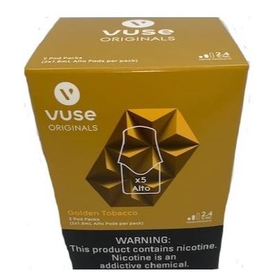 VUSE ALTO GOLDEN TOBACCO POD 2.4% 5CT