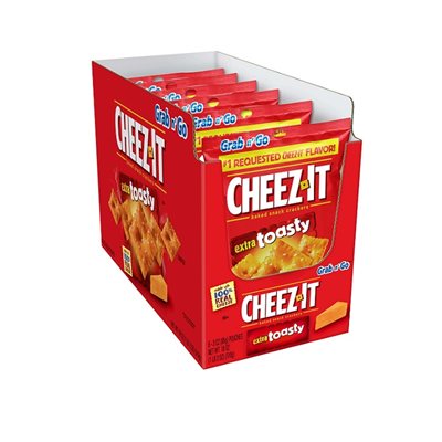 CHEEZ-IT PEG EXTRA TOASTY 6CT / 3OZ