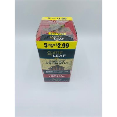 GV LEAF GAME SWEET AROMATIC 5 / 8CT $2.99