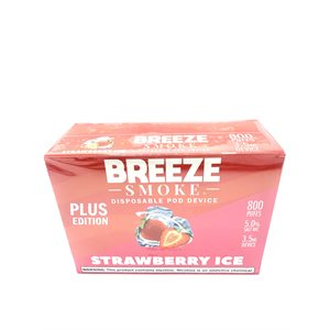 BREEZE PLUS STRAWBERRY ICE 10CT