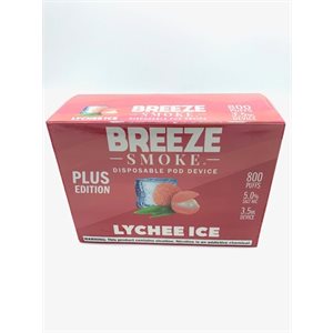 BREEZE PLUS LYCHEE ICE 10CT