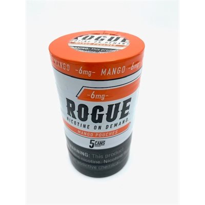 ROGUE NICOTINE POUCH MANGO 6MG 5CT