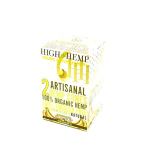 HIGH HEMP CONES BANANA 15CT