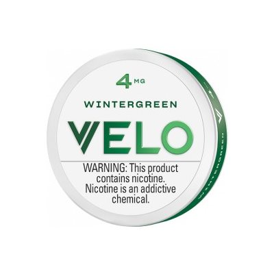 VELO WINTERGREEN 4MG NICOTINE POUCHES 5CT